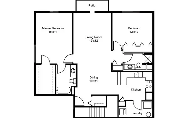 Floor-Plans_A Ridge View Terrace floor plan A