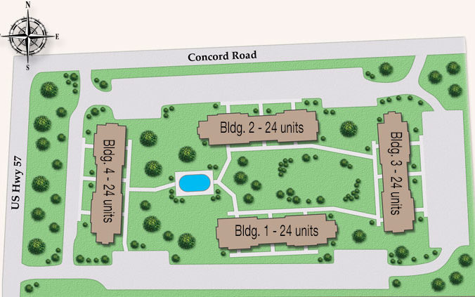 Dittmar Realty - Cedar View Apartments Sitemap