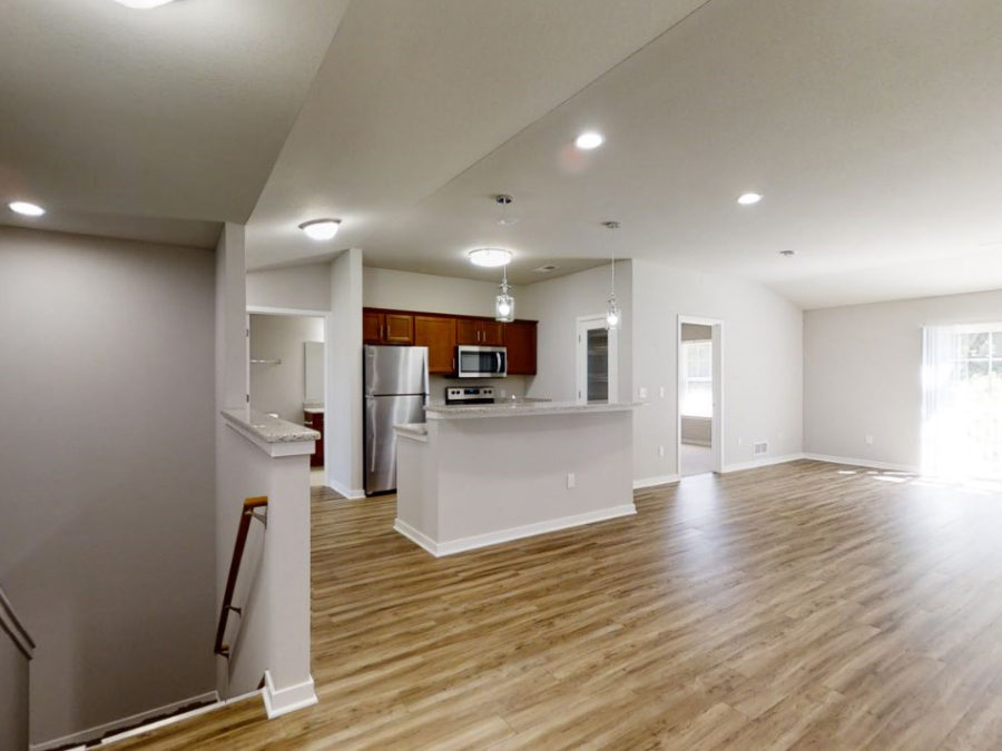 Ridge View Terrace Entry/Open Living Space